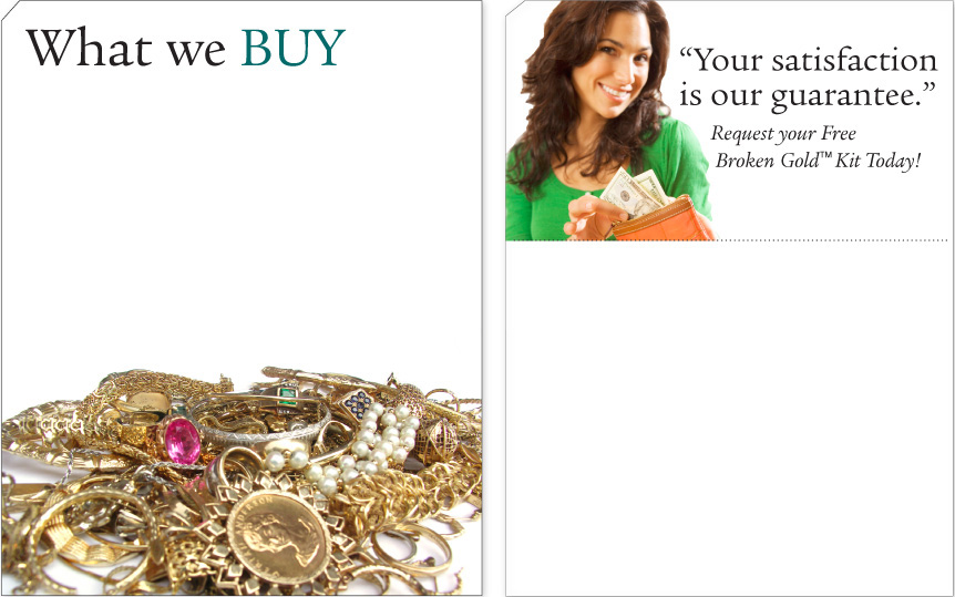 Turn Jewelry into CASH!  Call us now.  We'll pay you cash for class rings, old jewelry, and more!